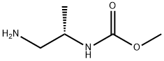 (S)-Methyl (1-aMinopropan-2-yl)carbaMate Structure