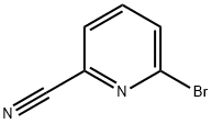 2-ブロモ-6-シアノピリジン 化学構造式