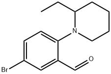 1229608-66-5 5-bromo-2-(2-ethylpiperidin-1-yl)benzaldehyde