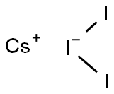 CESIUM TRIIODIDE 化学構造式