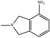 2-METHYLISOINDOLIN-4-AMINE Struktur