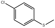 4-クロロチオアニソール 化学構造式