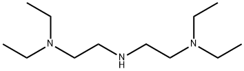 N,N,N′,N′-テトラエチルジエチレントリアミン 化学構造式