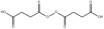 过氧化丁二酸,123-23-9,结构式