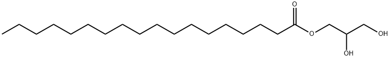 单硬脂酸甘油酯,123-94-4,结构式