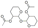 [2-(3-acetyloxyoxan-2-yl)oxyoxan-3-yl] acetate Struktur