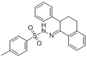 2-phenyltetralone tosylhydrazone Struktur