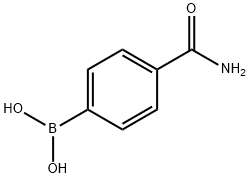 4-Carbamoylphenylboronic acid Structure