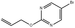 2-(烯丙氧基)-5-溴嘧啶, 123089-03-2, 结构式
