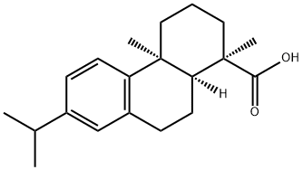 (+)-Dehydroabietic acid Struktur