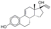 9,11-Dehydro Ethynyl Estradiol Structure