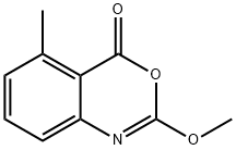 4H-3,1-Benzoxazin-4-one, 2-Methoxy-5-Methyl- Structure