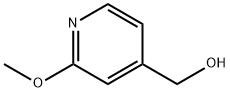 (2-メトキシ-4-ピリジニル)メタノール 化学構造式