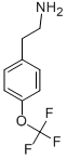 1-[4-(トリフルオロメトキシ)フェニル]エチルアミン 化学構造式