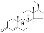 4-PREGNEN-3-ONE Structure