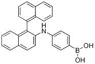 Boronic acid, B-[4-(1-naphthalenyl-2-naphthalenylaMino)phenyl]- Structure