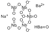 ニオブ酸バリウムナトリウム 化学構造式