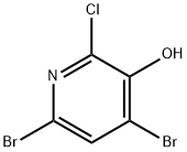 4,6-Dibromo-2-chloropyridin-3-ol Structure