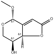 [4S-(4α,7β,7aα)]-7,7a-Dihydro-7-hydroxy-4-Methoxy-4H-furo[3,2-c]pyran-2(6H)-one, 123251-08-1, 结构式