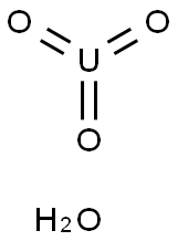 Uranium(VI) oxide hydrate. Struktur