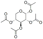 .alpha.-Xylopyranose, tetraacetate Structure