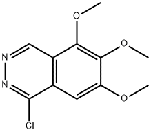 1-Chloro-5,6,7-trimethoxyphthalazine Struktur