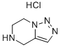 4,5,6,7-四氢-1,2,3-三氮唑并[1,5-A]吡嗪盐酸盐,123308-28-1,结构式