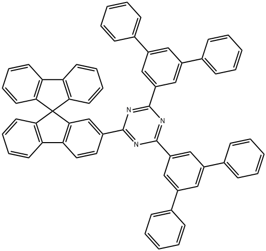 1233200-52-6 2-(9,9'-螺双[9H-芴]-2-基)-4,6-双([1,1':3',1''-三联苯]-5'-基)-1,3,5-三嗪