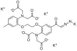 Diazo-2,tetrapotassiumsalt 化学構造式