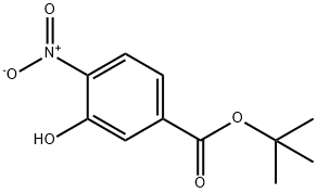 TERT-BUTYL 3 HYDROXY-4-NITROBENZOATE Struktur