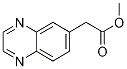 Methyl 2-(quinoxalin-6-yl)acetate Struktur