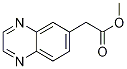 Methyl 2-(quinoxalin-6-yl)acetate Structure