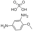 4-METHOXY-1,3-PHENYLENEDIAMINE SULFATE HYDRATE Structure