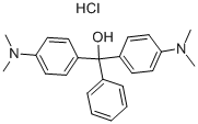 MALACHITE GREEN CARBINOL HYDROCHLORIDE Struktur