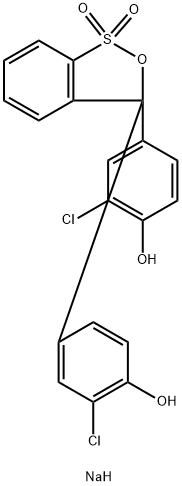 氯酚红钠盐, 123333-64-2, 结构式