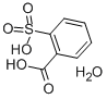 2-磺基苯甲酸水合物, 123333-68-6, 结构式