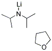 Lithium diisopropylamide mono(tetrahydrofuran) Struktur
