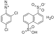 2,4-二氯重氮苯 1,5-萘二磺酸盐水合物,123333-91-5,结构式