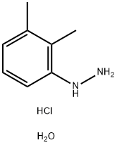 2,3-Dimethylphenylhydrazine hydrochloride Struktur