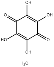 TETRAHYDROXY-1,4-QUINONE HYDRATE Struktur