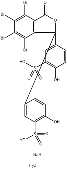 磺溴酞钠,123359-42-2,结构式