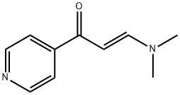 3 - (二甲氨基)-1 - (4-吡啶基)-2-丙烯-1-酮, 123367-27-1, 结构式
