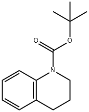 t-Butyl 3,4-dihydro-2H-quinoline-1-carboxylate Struktur