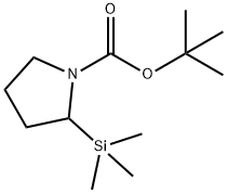 1-BOC-2-TRIMETHYLSILANYLPYRROLIDINE Structure
