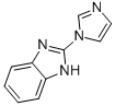 1H-Benzimidazole,2-(1H-imidazol-1-yl)-(9CI) Struktur