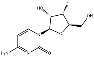 3'-氟-3'-脱氧胞苷,123402-20-0,结构式