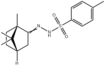 (1S)-(-)-CAMPHOR P-TOSYLHYDRAZONE Struktur