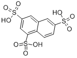 1,3,(6,7)-Naphthalenetrisulfonic acid trisodium salt hydrate Struktur