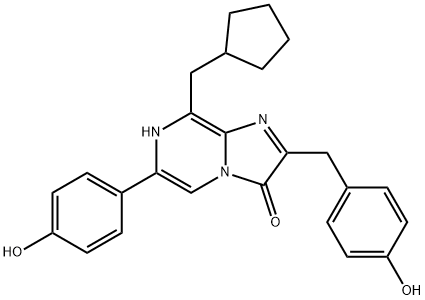 腔肠素 cp,123437-25-2,结构式