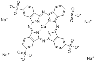 COPPER(II) PHTHALOCYANINE-3 4' 4'' 4'''& Structure